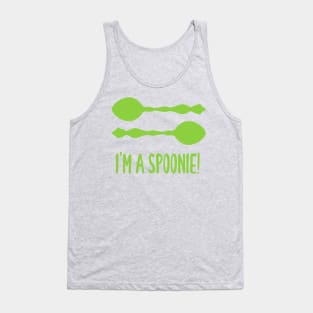 I'm A Spoonie! (Lime Green) Tank Top